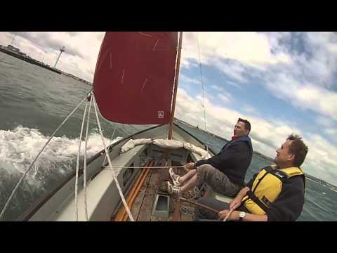 20140615 Drascombe Longboat "Rainbow Aileen" - Portland Harbour and Weymouth Bay