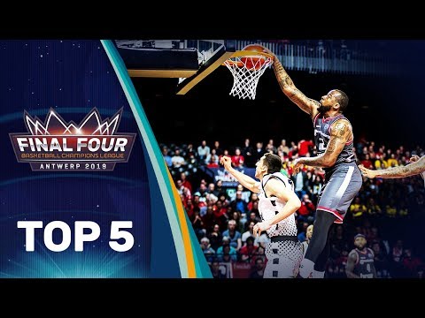 Top 5 Plays - Semi-Finals - Basketball Champions League 2018-19