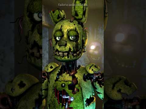 SPRINGTRAP NÃO PAGOU A PENSÃO DO FILHO KKKKKKKKKKK #fnaf #fnafmemes #fnafanimation