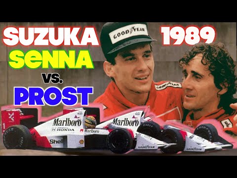 Ayrton Senna VS. Alain Prost At The Japanese Grand Prix 1989: The Legendary Race - F1 Wars Series