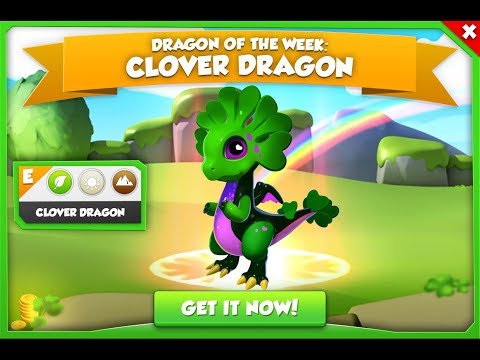 New weekly Clover Dragon || Dragon Mania Legends | 😍