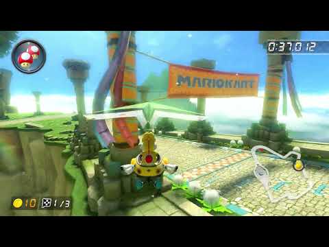 Thwomp Ruins [150cc] - 1:47.225 - Panda (Mario Kart 8 Deluxe World Record)