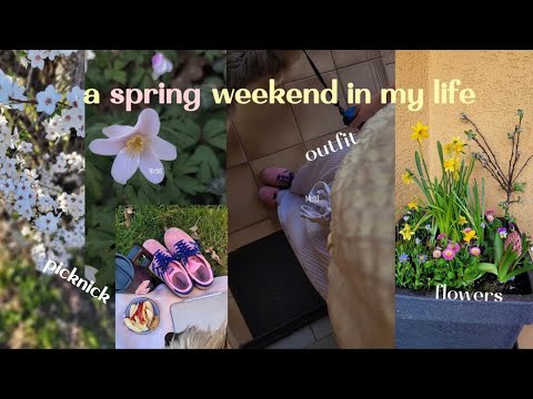 Spring Weekend in my life 🌷🎀 productive,