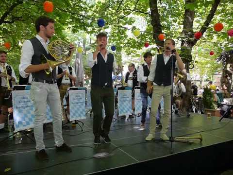 Blechreiz Brassquintett beim Hofbräukeller Sommerfest 2017