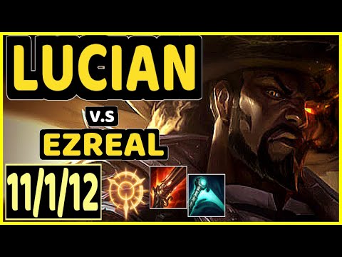 MICAO (LUCIAN) vs EZREAL - 11/1/12 KDA BOTTOM ADC GAMEPLAY - BR Ranked GRANDMASTER