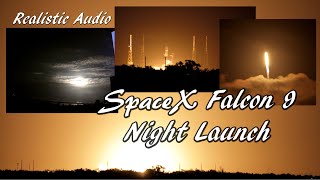 SpaceX Falcon 9 | Banana Creek to SLC-40 | Zoom H5 Mic