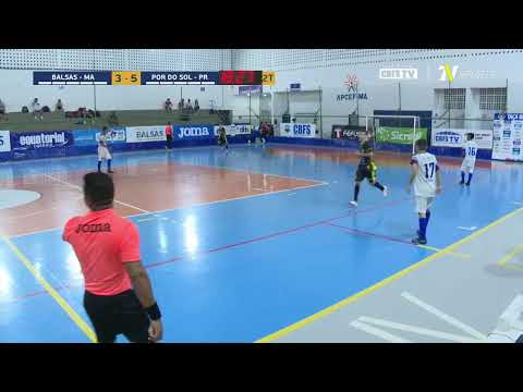 BALSAS (MA) x POR DO SOL (PR) - TAÇA BRASIL FUTSAL SUB 17 - DIA 2