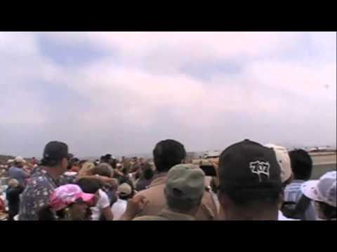 MCAS Miramar Airshow 2010- M1 Abrams and LAV-25 Drive-bys & F-16 Demo