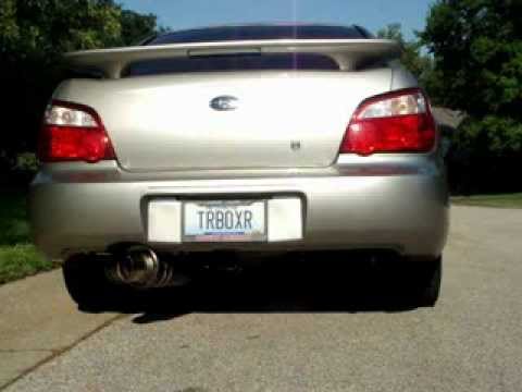 Subaru WRX Invidia v4 Downpipe and HKS Carbon Ti Exhaust