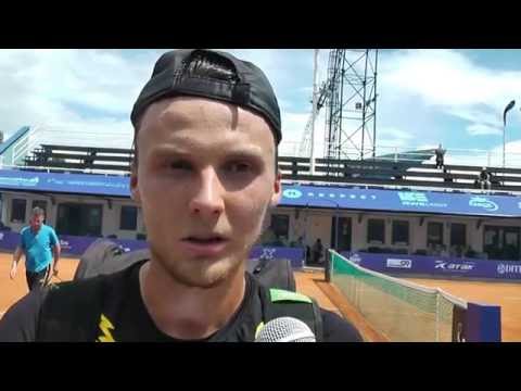 Poprad Tatry Challenger 2016: interview, 2R, Jozef Kovalik - Mohamed Safwat 6-3, 7-6