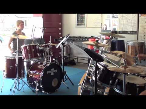 Funk for Two - Drumset Lesson with Skye 