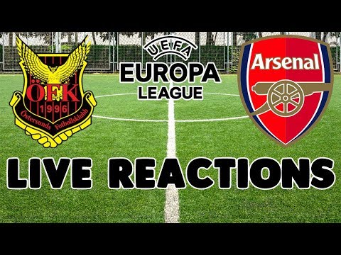 ÖSTERSUNDS FK V ARSENAL! LIVE REACTIONS!