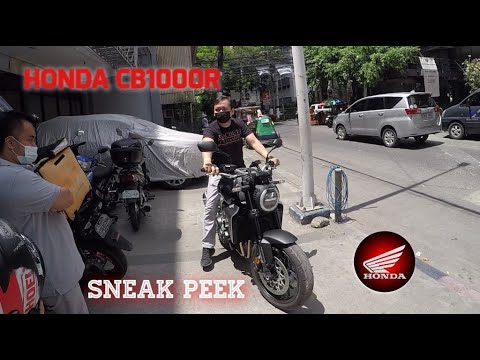 HONDA CB1000R 2021 SNEAK PEEK #MOTOVLOG #Testdrive
