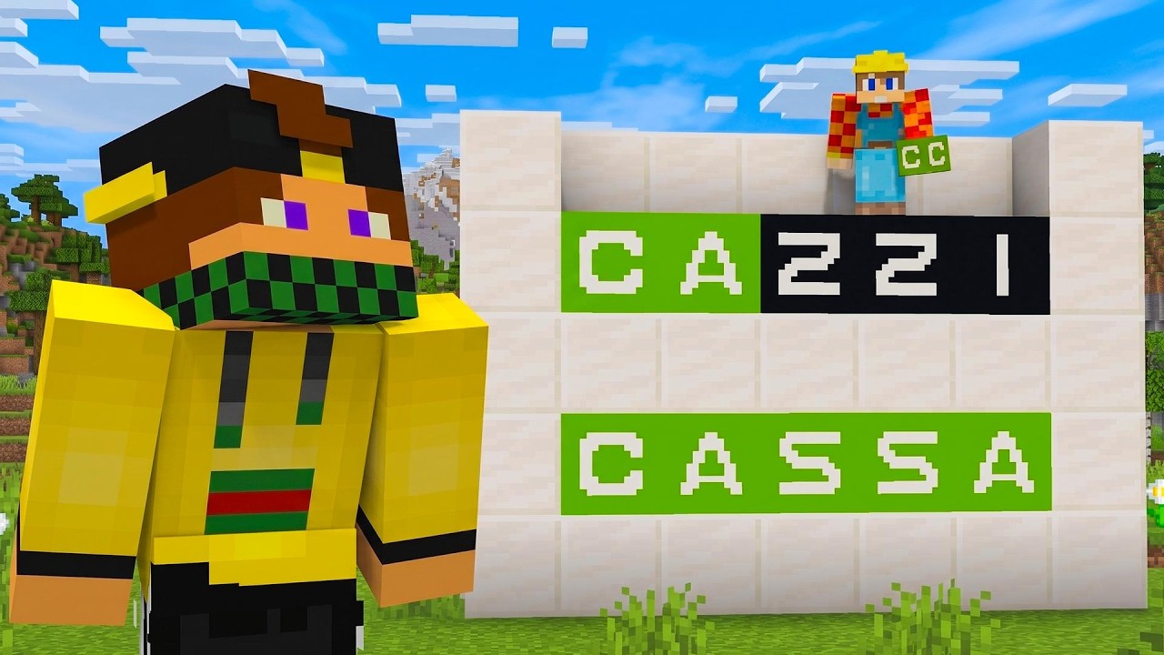 INDOVINA LA PAROLA SU MINECRAFT