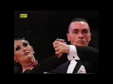 1999 IDSF European Standard Solo Tango Final - William Pino and Alessandra Bucciarelli