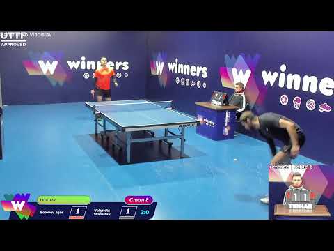 Solovev Igor - Volynets Stanislav. WINners CUP Table Tennis 8 07.12.2020 16:15