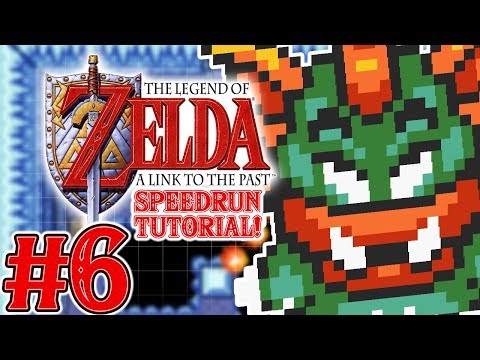 Zelda A Link to the Past Speedrun Tutorial Part 6 - TFS Plays