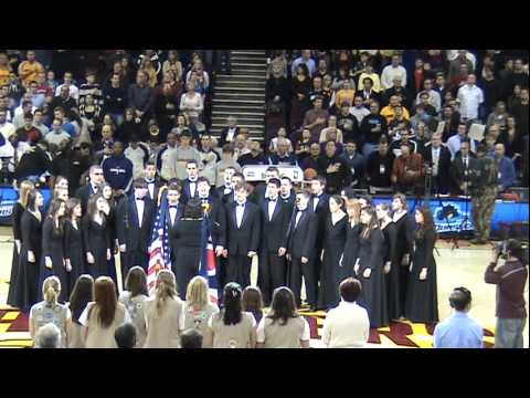Bexley Vocal Ensemble - National Anthem - Cleveland CAVS - December 2010