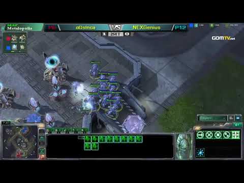 2010 GSL Season 2 Ro16 Match 7 Set 2   InCa vs Genius
