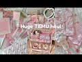 𐙚 Huge TEMU Haul Room Decor Coquette Stationery Clothing Accessories ️ Back To School Finds