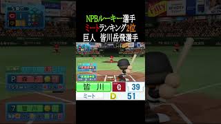 【パワプロ2026】NPBルーキー選手ミートTOP3 #shorts
