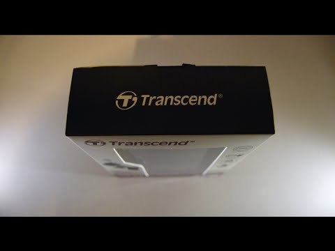 Transcend StoreJet 25H3 1TB Portable USB 3.0 Hard Drive Unboxing & Review