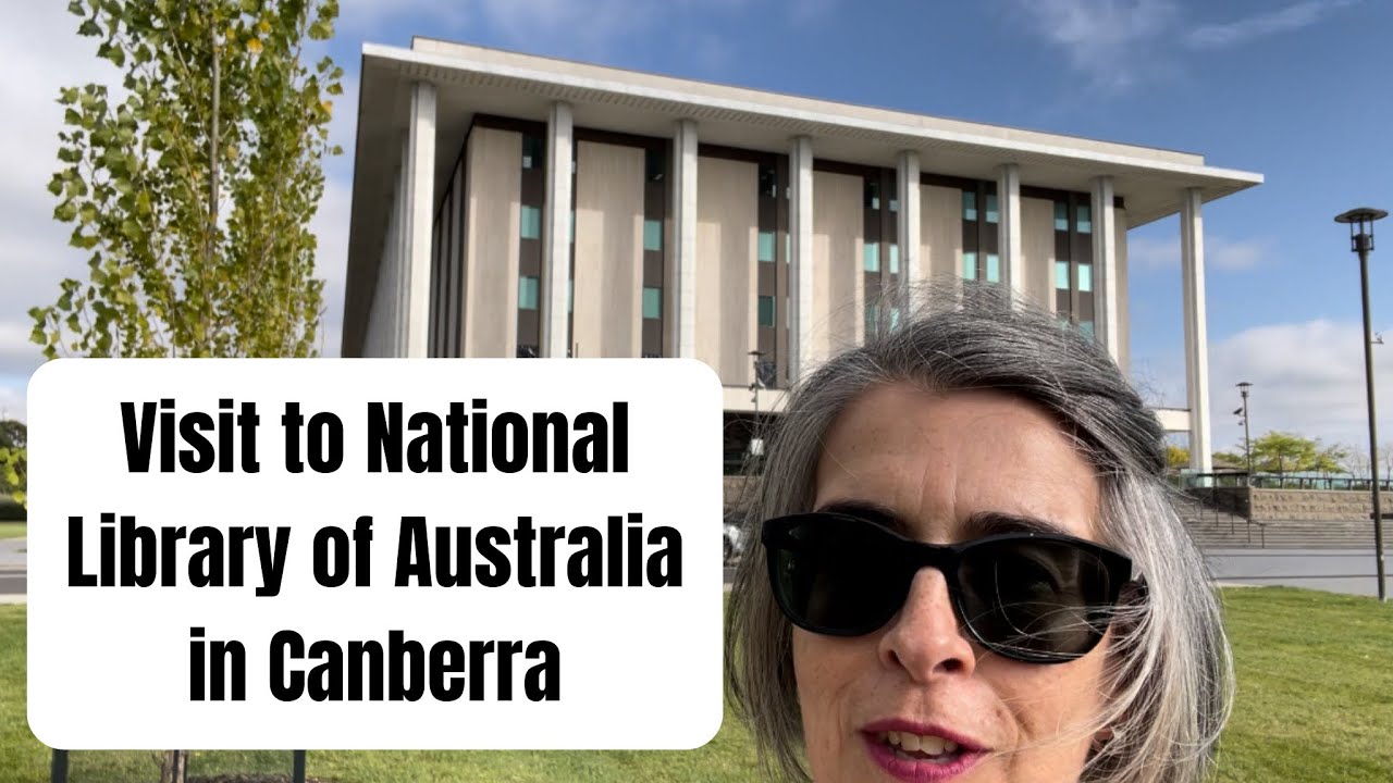 Join a visitor on exploration of National Library of Australia.