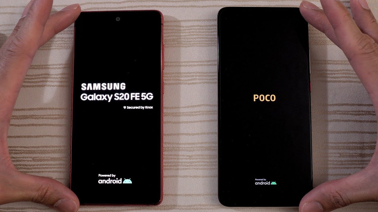 Samsung Galaxy S20 FE vs Xiaomi Poco F2 Pro SPEED TEST!