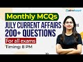 July 2021 Current Affairs 200 Questions For ALL Exams Sushmita Ma Am