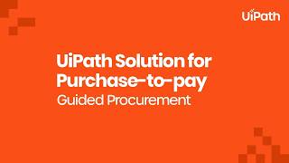 Guided Procurement Solution Overview