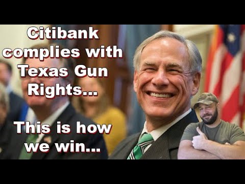 Citibank now allowed to do business in Texas... This is how we win for our Rights... Thumbnail