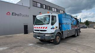 Camion de vidange Renault KERAX 340 (CAMION FRANCAIS / POMPE MANUELLE / GRAND PONT / 6X4 / | Image 4 - Autoline
