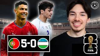 Portugal Thrash Uzbekistan | Portugal 5 Uzbekistan 0 Reaction