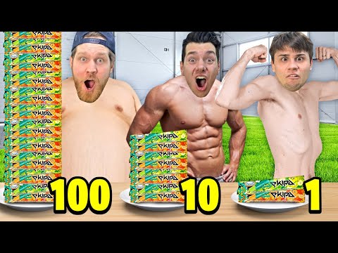 JESZ 1 VS 10 VS 100 WARSTW NOWYCH LODÓW EKIPY!