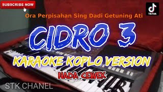 Download lagu CIDRO 3 (NADA CEWEK) KARAOKE DANGDUT KOPLO STK CHANEL mp3 Download lagu CIDRO 3 (NADA CEWEK) KARAOKE DANGDUT KOPLO STK CHANEL mp3
