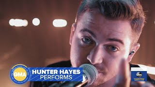 Performing on Good Morning America with Hunter Hay