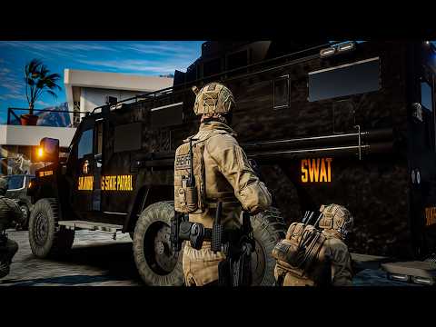 S.W.A.T RAIDED a MOB BOSS' Mansion in GTA 5 RP