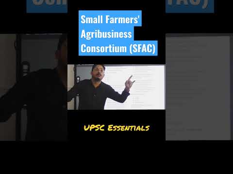 Small Farmers' Agribusiness Consortium (SFAC)