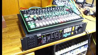 Video thumbnail for Pearl SC-40 Programmable Percussion Synthesizer controlled by Roland TR 8 by SUBTOKYOSHOP Music Gears