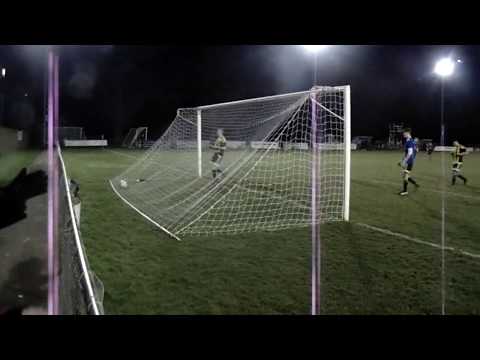 Horley Town 8 Loxwood 0 Adam Pullin scores his second after a great run down the wing