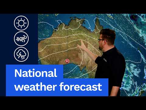 National Weather Forecast: Showers and windy for the south-east, dry and sunny elsewhere