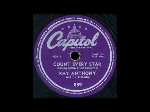 Ray Anthony & His Orchestra & Dick Noel - Count Every Star