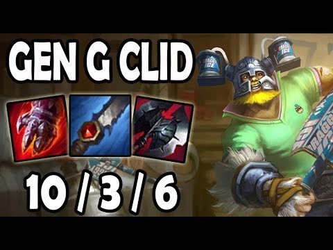 Clid OLAF vs EKKO [ Jungle ] Lol Challenger Korea