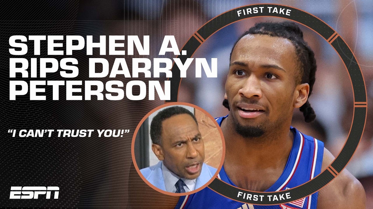 Perk says Darryn Peterson's behavior is alarming 🚨 'He's getting advice from somewhere' | First Take