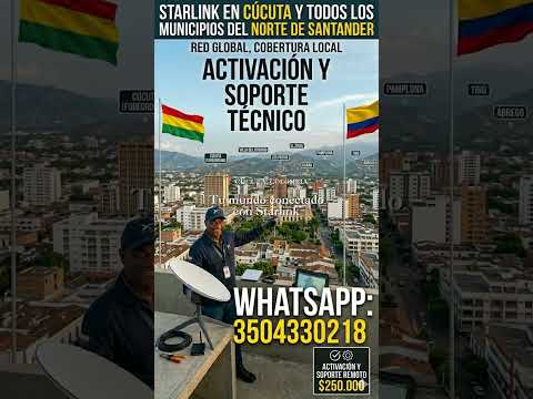 Starlink en Cúcuta y Norte de Santander: ¡Internet Satelital de Alta Velocidad! 🚀