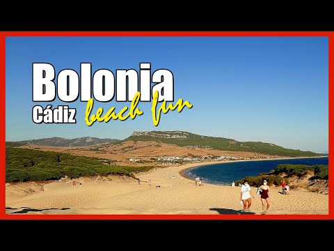 🏖️ Playa de BOLONIA Cadiz, SPAIN | Beach day in the Sun