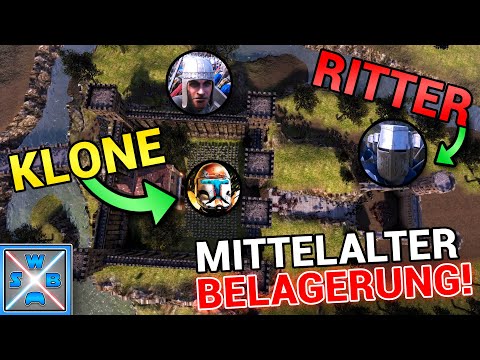 Können KLONE eine MITTELALTERLICHE BELAGERUNG überleben? - Wer gewinnt? - UEBS STAR WARS