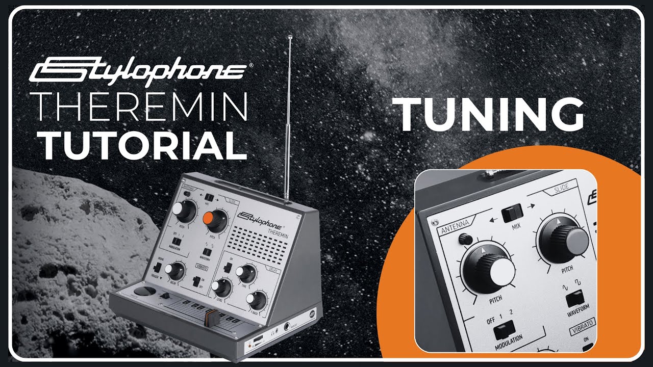 Stylophone Theremin  - Portable Touch Sensitive Synthesizer