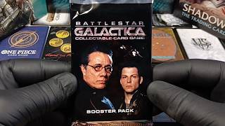Battlestar Galactica CCG booster pack opening