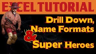 Pass Parameter (Drill Down) to Pick Name Format with Power Query